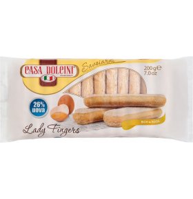 Печенье Дамские пальчики Casa Dolchini 200 гр
