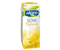 Соево-банановый напиток обогащенный кальцием и витаминами Alpro 0,25 л