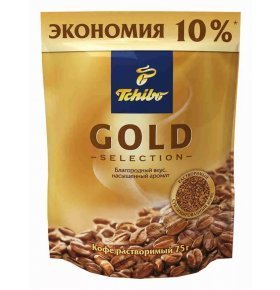 Кофе растворимый Tchibo Gold selection 75Г