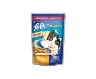 Корм для кошек Felix Sensations утка и шпинат 85гр