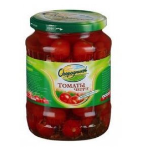 Консервированные томаты черри Огородников 680Г