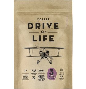 Кофе натуральный растворимый сублимированный Drive for Life Extra Strong 150 г