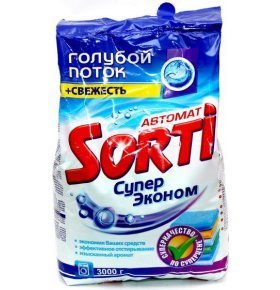 Синтетическое моющее средство эконом Sorti 3 кг