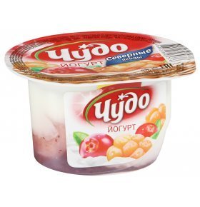 Йогурт северные ягоды 2,5% Чудо 125 гр