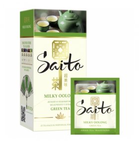 Чай Milky Oolong зелёный Saito 25 пак