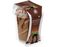 Мороженое пломбир Шоколадное с шоколадным топингом РосФрост 175 гр