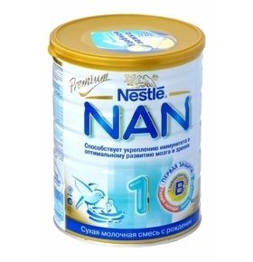 Заменитель грудного молока Nestle Nan1 800г
