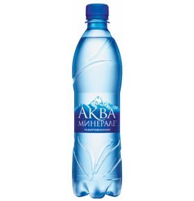 Питьевая вода Aqua Minerale газированная  0,6л