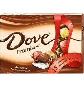 Конфеты Ассорти Dove Promises 118 гр