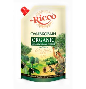 Майонез оливковый 67% Mr.Ricco 220 мл
