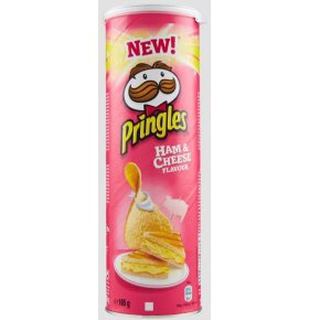 Чипсы со вкусом ветчины и сыра Pringles 165 гр