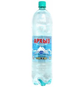 Минеральная вода с газом Архыз 1,5 л