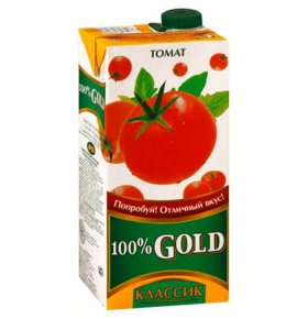 Нектар 100% Gold Классик томат, 0,95 л