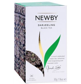 Чай черный Darjeeling Newby 25 пак