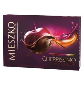 Набор конфет Cherrissimo Exclusive с вишней в алкоголе Mieszko 285 гр