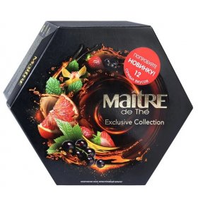 Чай Exclusive Collection ассорти в пакетиках Maitre 120 гр