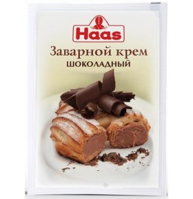 Крем Заварной шоколадный Haas 120 гр