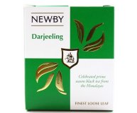 Чай черный Darjeeling листовой Newby 100 гр