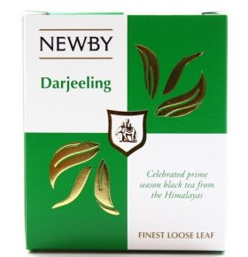 Чай черный Darjeeling листовой Newby 100 гр
