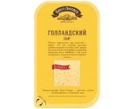 Сыр полутвердый Голландский 45% нарезка Брест-Литовск 150 гр