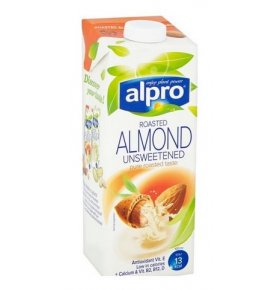 Миндальное молоко без сахара Alpro 1 л