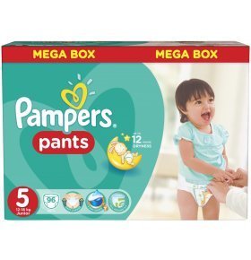 Подгузники-трусики Pampers Pants Junior 12-18кг 96шт/уп