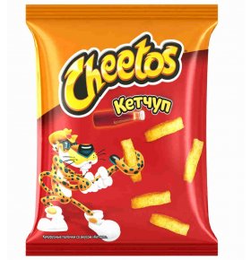 Палочки кукурузные Большой прикол со вкусом кетчупа Cheetos 85 гр
