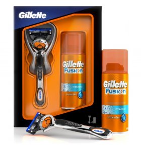 Набор для бритья Gillette Бритва Fusion ProGlide Flexball + Гель для бритья 75 мл, 1 шт