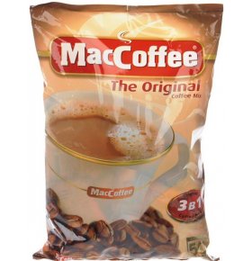 Напиток кофейный растворимый 3 в 1 Maccoffee 50 пак
