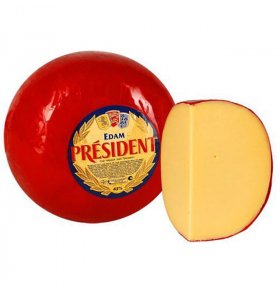 Сыр Эдам 47% President 47% кг