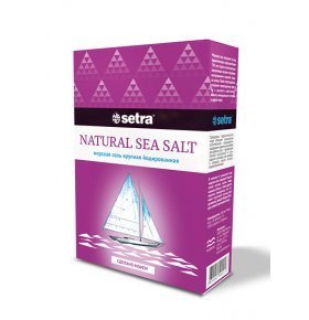 Соль морская Setra 500 гр
