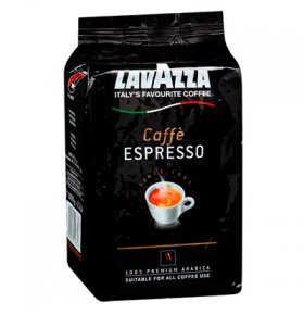 Кофе натуральный жареный lavazza espresso в зернах 250 гр