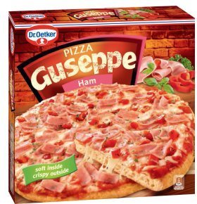 Пицца ветчина Guseppe Dr.Oetker 410 гр