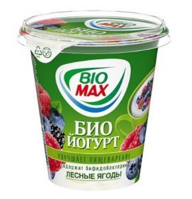 Био-йогурт лесные ягоды фруктовый 2,6% Biomax 290 гр