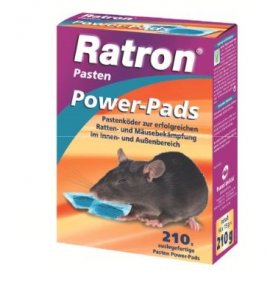 Средство от крыс Pasten Power-Pads 14 x 15 гр Ratron