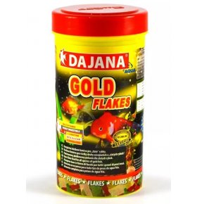 Корм для рыб Dajana Gold Flakes 80 мл