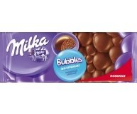 Шоколад молочный Milka Bubbles пористый 80г