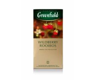 Чай черный Greenfield Wildberry Rooibos 25х1,5 гр
