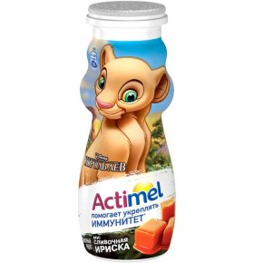 Напиток кисломолочный детский Сливочная ириска Actimel 100 гр