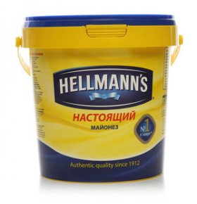 Майонез Настоящий 78% Hellmann's 1 л