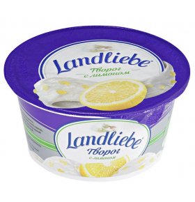Творог с лимоном 3,6 % Landliebe 130 гр