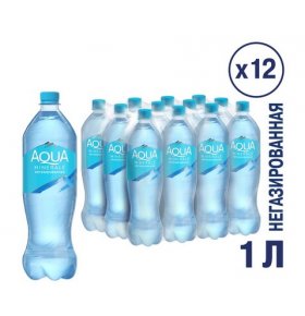 Вода негазированная Aqua Minerale 1 л