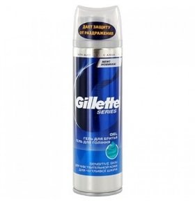 Гель для бритья Gillette Series для чув.кожи 200мл
