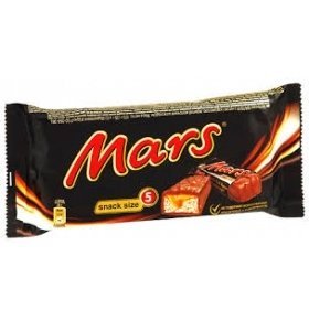 Шоколадный батончик Марс 5*40,5 г