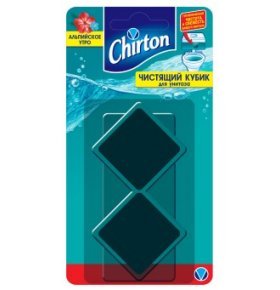 Чистящие кубики для унитаза Альпийское утро Chirton 1 шт