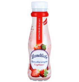 Йогурт питьевой с клубникой 1,5% Landliebe 290 гр