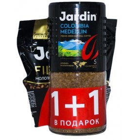 Кофе растворимый Jardin Colombia Medelin 38 гр + 95 гр