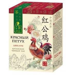 Чай Красный Петух красный китайский крупнолистовой Зеленая Панда 100 гр