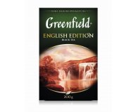 Чай Greenfield English Edition черный листовой 200 гр