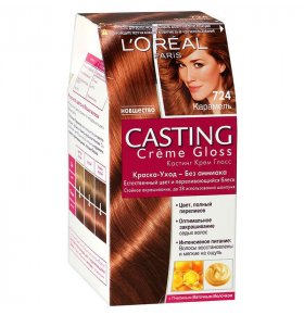 Краска для волос 724 Карамель Casting creme gloss 180 мл